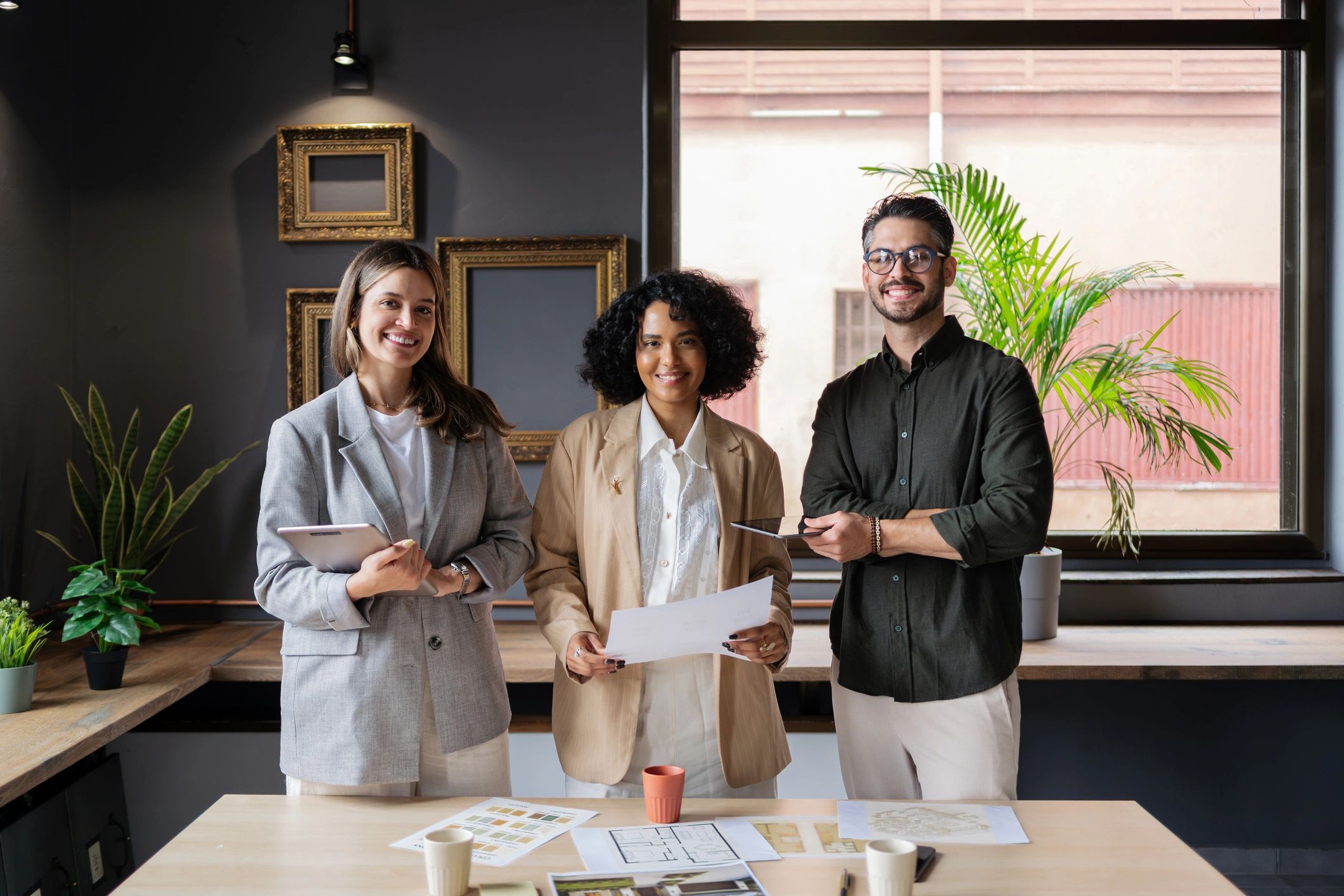 real estate investment team professional